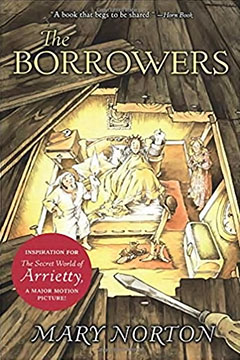 Book cover: The Borrowers