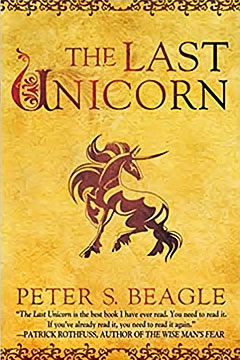 Book cover: The Last Unicorn